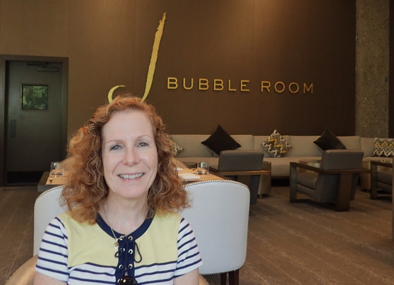 Cathy in the Bubble Room